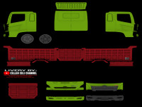 LIVERY HINO 500 DUALFACE DUMP TRONTON HIJAU MERAH.png