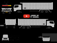 LIVERY HINO LOHAN DUMP KALIMANTAN STYLE PUTIH.png