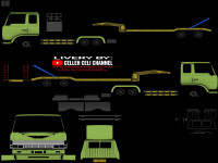LIVERY HINO RANGER TRAILER MUATAN EXCAVATOR HIJAU  2.png