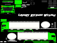 Livery Hino 500 Tangki Semen Polos Head Hijau.png