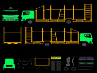 Livery Hino Lohan Car Carrier  4.png